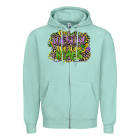 Seafoam on tuesday we wear beads Zipper Hoodie - CowGirlArtShop