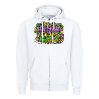 White on tuesday we wear beads Zipper Hoodie - CowGirlArtShop