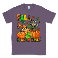 Lavender fall for jesus he never leaves Classic Tee - MaliasSmallBusiness