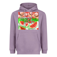 Lavender Watermelon and coconut summer 20oz skinny tumbler Heavyweight Hoodie - FaDigitalArtStudio