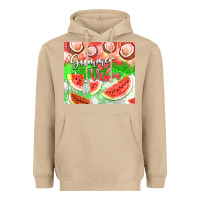 Mushroom Watermelon and coconut summer 20oz skinny tumbler Heavyweight Hoodie - FaDigitalArtStudio