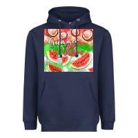 Watermelon And Coconut Summer 20oz Skinny Tumbler Heavyweight Hoodie | Teevron