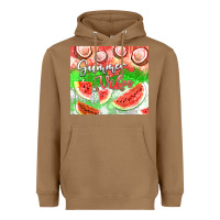Toasted Coconut Watermelon and coconut summer 20oz skinny tumbler Heavyweight Hoodie - FaDigitalArtStudio