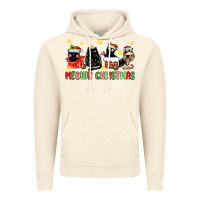 Vintage Artic meowy christmas cats Vintage Hoodie - MaliasSmallBusiness