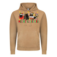 Vintage Camel meowy christmas cats Vintage Hoodie - MaliasSmallBusiness