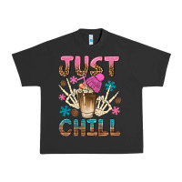 Pigment Black just chill with coffee bean bbs Urban Heavy Tee - BundleAndBundleShop