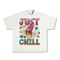 Pistachio just chill with coffee bean bbs Urban Heavy Tee - BundleAndBundleShop