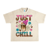 Sandshell just chill with coffee bean bbs Urban Heavy Tee - BundleAndBundleShop