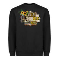 Black life is better in boots Heavyweight Sweatshirt - Bettercallsaul