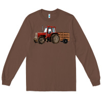Chestnut farm tractor Long Sleeve Tee - RanaPortraitStore