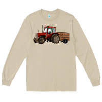 Mushroom farm tractor Long Sleeve Tee - RanaPortraitStore
