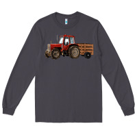 Smoke farm tractor Long Sleeve Tee - RanaPortraitStore