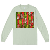 Matcha Christmas cakes leopard Long Sleeve Tee - Jasminsmagicworld