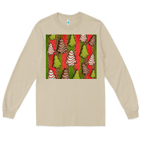 Mushroom Christmas cakes leopard Long Sleeve Tee - Jasminsmagicworld
