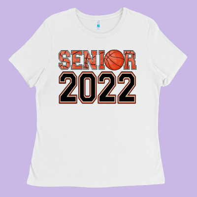 Senior Basketball Ladies Tee Designed By Adodesignshop