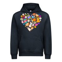 Navy Easter Love Urban Hoodie - CowhideDigitalArt