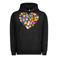 Pigment Black Easter Love Urban Hoodie - CowhideDigitalArt