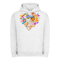 Pigment Lunar Rock Easter Love Urban Hoodie - CowhideDigitalArt