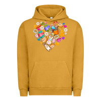 Pigment Peanut Butter Easter Love Urban Hoodie - CowhideDigitalArt