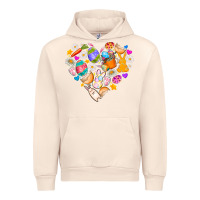 Sandshell Easter Love Urban Hoodie - CowhideDigitalArt