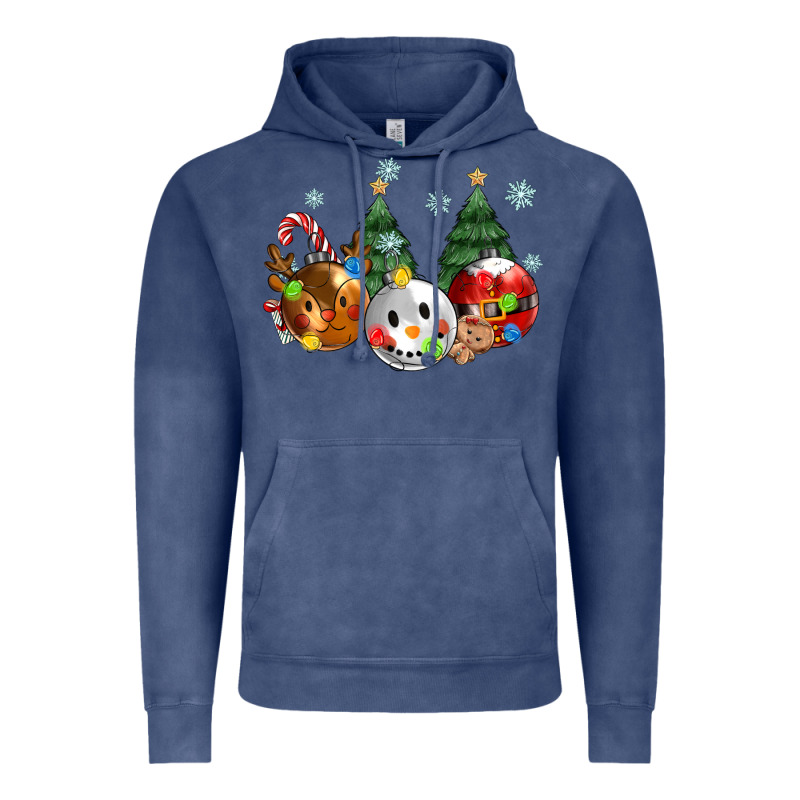 Christmas Vintage Hoodie by MaliasSmallBusiness | Teevron