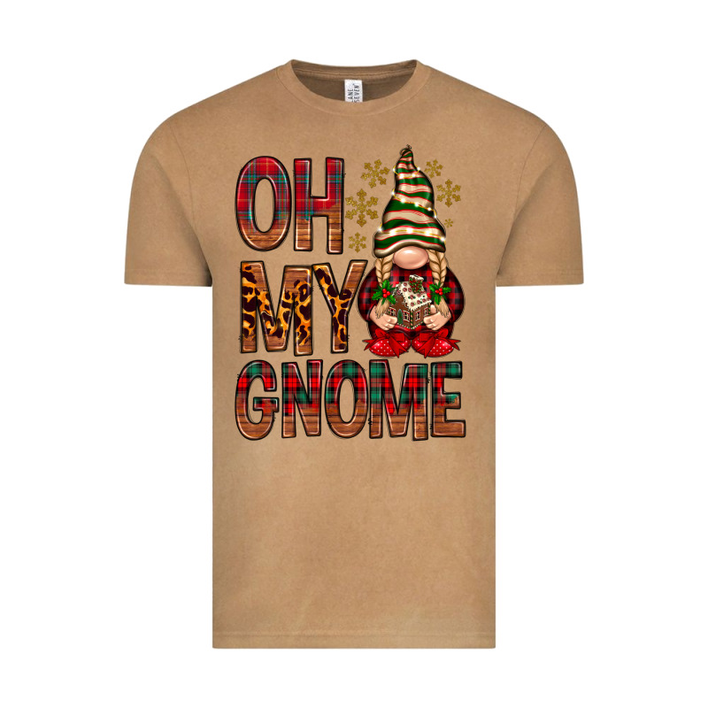 Oh My Gnome Vintage Tee by NancyCooperArtShop | Teevron