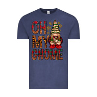 Vintage Denim Oh my gnome Vintage Tee - NancyCooperArtShop