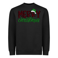 Black Merry Christmas Heavyweight Sweatshirt - Bettercallsaul