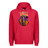 Cardinal trick treat black Premium Hoodie - JahusDesignShop