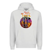Dove Grey trick treat black Premium Hoodie - JahusDesignShop