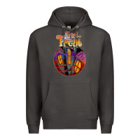 Smoke trick treat black Premium Hoodie - JahusDesignShop