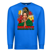 True Royal Believe black woman Premium Sweatshirt - FaDigitalArtStudio