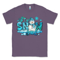 Lavender up to snow good winter snowman Classic Tee - MaliasSmallBusiness
