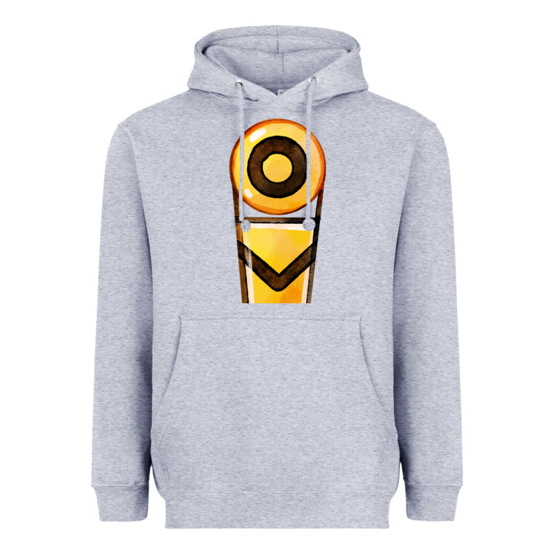 Marker Chain Fa Element Heavyweight Hoodie by FaDigitalArtStudio | Teevron