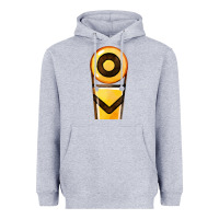 Heather Grey marker chain fa element Heavyweight Hoodie - FaDigitalArtStudio