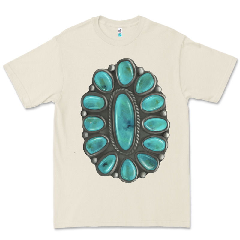 Turquoise Gemstone Jewelry Premium Tee by LillyAllenDesigns | Teevron
