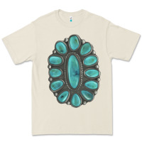 Bone Turquoise Gemstone Jewelry Premium Tee - LillyAllenDesigns