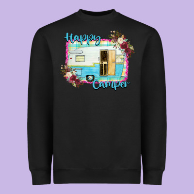 Happy Camper Heavyweight Sweatshirt Designed By Bettercallsaul