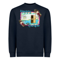 Navy Happy Camper Heavyweight Sweatshirt - Bettercallsaul