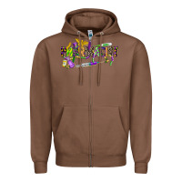 Chestnut mardi gras pharmacist Zipper Hoodie - CowGirlArtShop