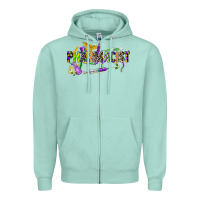 Seafoam mardi gras pharmacist Zipper Hoodie - CowGirlArtShop