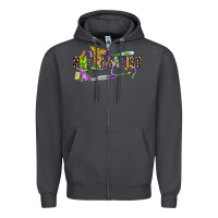 Smoke mardi gras pharmacist Zipper Hoodie - CowGirlArtShop