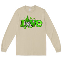Mushroom love st patricks gnome Long Sleeve Tee - Jasminsmagicworld