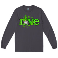 Smoke love st patricks gnome Long Sleeve Tee - Jasminsmagicworld