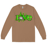 Toasted Coconut love st patricks gnome Long Sleeve Tee - Jasminsmagicworld