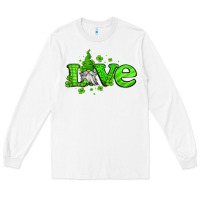 White love st patricks gnome Long Sleeve Tee - Jasminsmagicworld