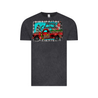Vintage Black truck merry christmas Vintage Tee - JahusDesignShop