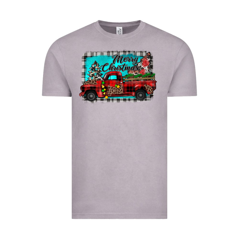Truck Merry Christmas Vintage Tee by JahusDesignShop | Teevron