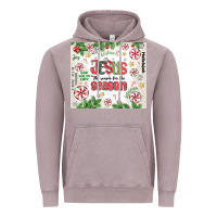 Vintage Zinc christian christmas  jesus the reason Vintage Hoodie - MaliasSmallBusiness