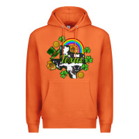 Carrot Texas map St. Patrick's Premium Hoodie - CowGirlArtShop